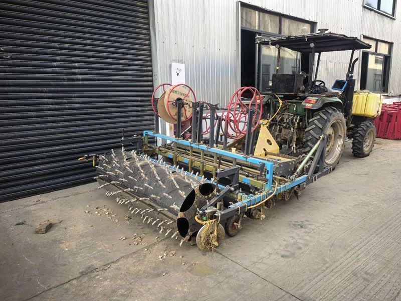 大蒜洋蔥覆膜打孔一體機